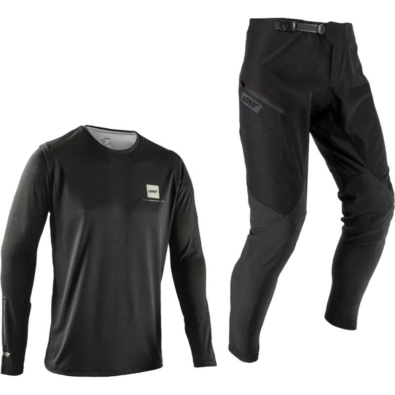 Leatt 1.0 MTB Ride Kit Junior Kinderen - zwart