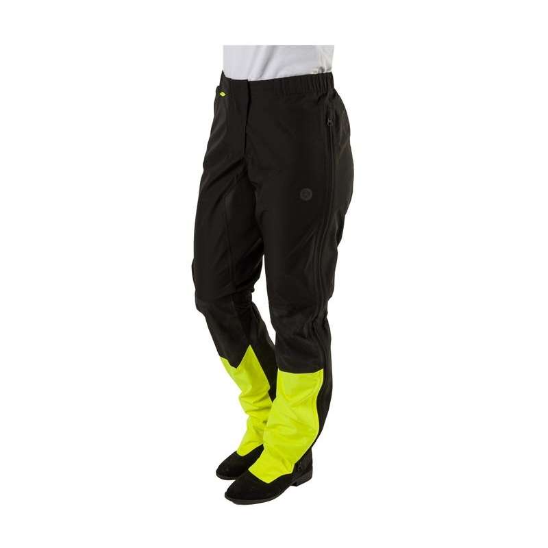 AGU Pantalones Impermeables Mujer - Commuter Hi-Vis + Reflection Tech - negro