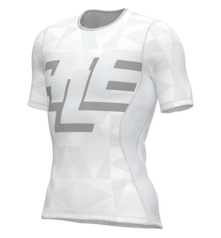 Alé INTIMO Multiverso Short Sleeve Baselayer Men - white