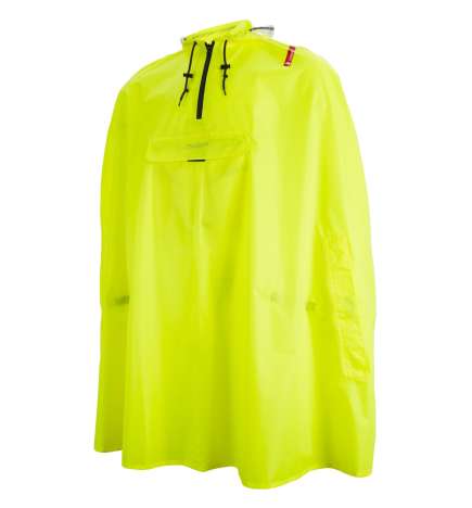 Chiba Rain Poncho - neon yellow