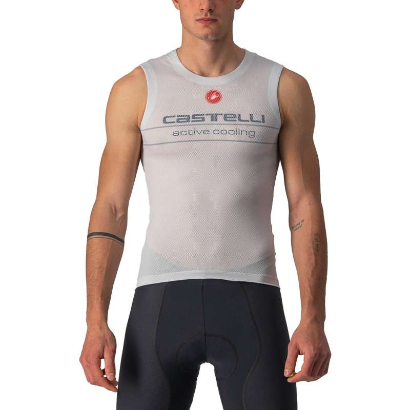Castelli Maillot de Corps sans Manches Homme - Active Cooling - silver grey 870