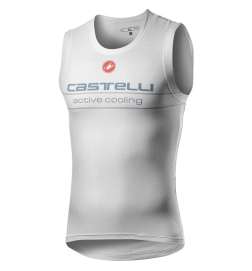 Castelli Active Cooling Hemd zonder Mouwen Heren - silver grey 870