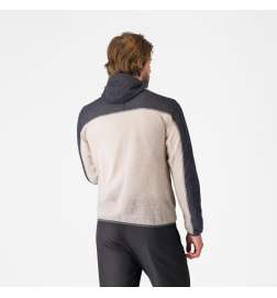 Castelli Alpha Sweat à capuche en polaire pour homme - rock blue 405
