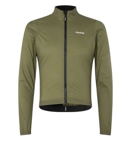 GripGrab PACR Windproof Lightweight Jacket Men - Olive Green