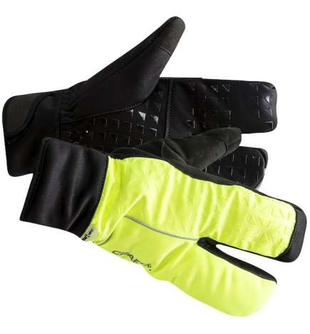 CRAFT Siberian 2.0 Split Finger Gloves - Flumino Black