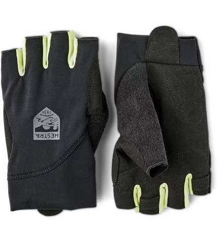 Hestra Gants de Vélo à 5 Doigts - Apex Short - noir