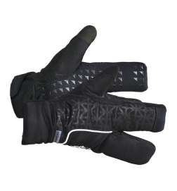 CRAFT Gants - Siberian 2.0 Split - Black