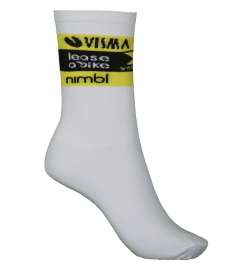 RAPidGEAR Team Visma | Lease a Bike Replica Socks 2025 - white