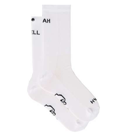FINGERSCROSSED Chaussettes Vélo - Hell Yeah 1.0 - Blanc  666