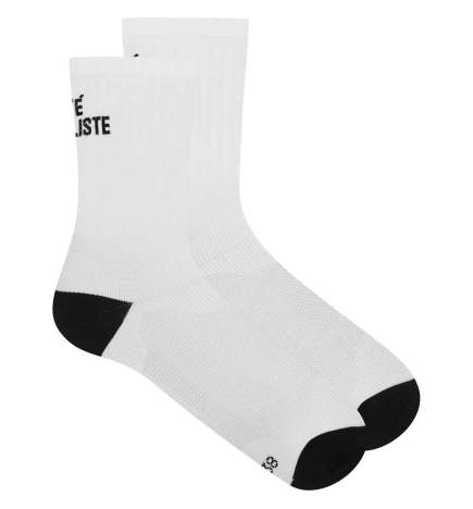 Café du Cycliste Calcetines - Solid - blanco