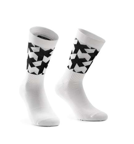 Assos Calze Media Lunghezza - Monogram EVO - holy white