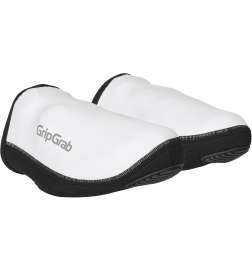 GripGrab PACR Windproof Road Toe Covers - White