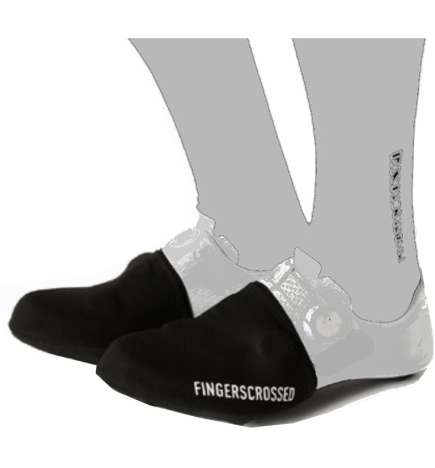 FINGERSCROSSED Toe Caps - Black