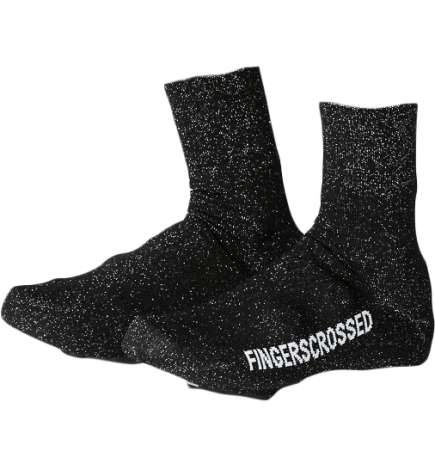 FINGERSCROSSED Surchaussettes - Lurex