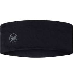 Buff  Merino Lightweight Headband - Solid Black