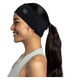 Buff  Merino Lightweight Headband - Solid Black