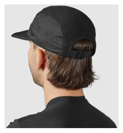 GripGrab 5 Panel Cap - Black