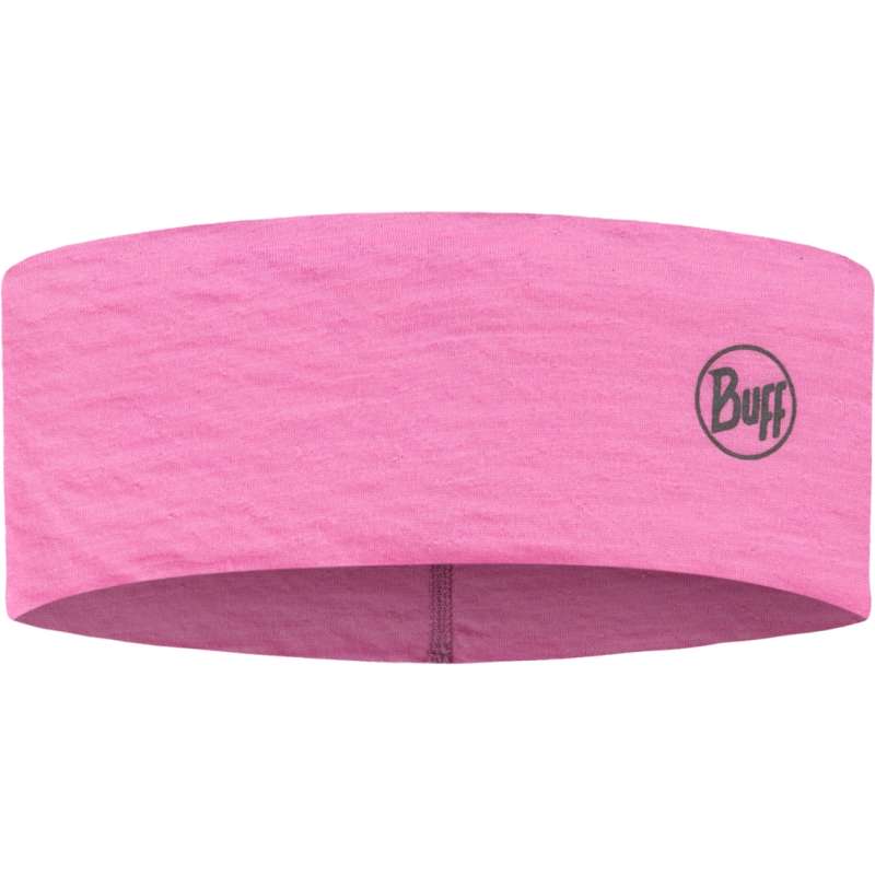 Buff® Merino Lightweight Headband - Solid Fluor Fuchsia