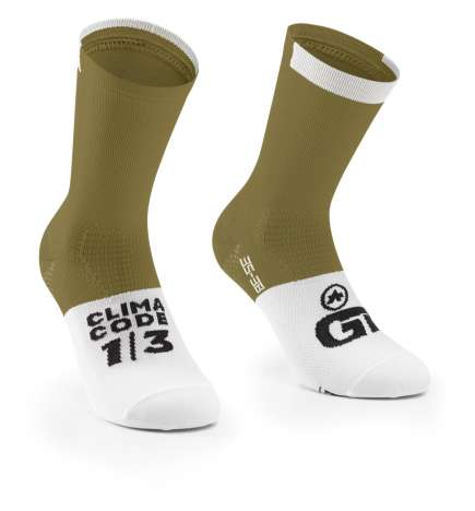 Assos Calcetines Medianos - GT C2 - millennio ocher