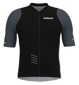 Bioracer Maillot Vélo Enfants - Icon - black - anthracite