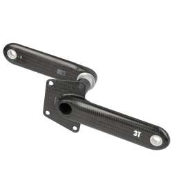 3T Torno Team - 1x Manivelle Aéro Carbone - noir