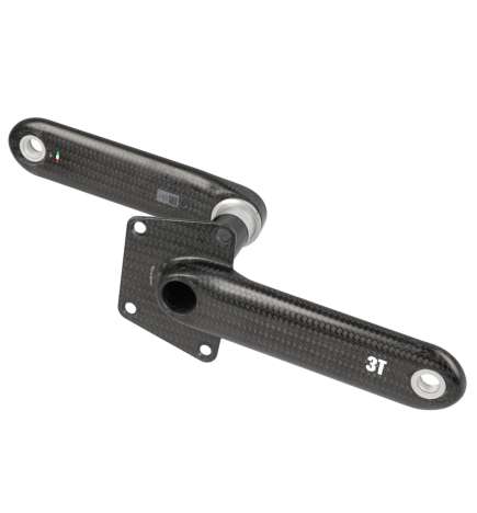 3T Torno Team - 1x Manivelle Aéro Carbone - noir