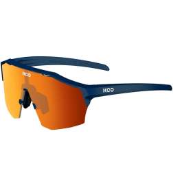 KOO Alibi Photochromic Sonnenbrille - Regular | Dark Blue Matt - Red Mirror