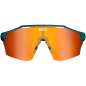 KOO Occhiali da Sole - Alibi Photochromic - Regular | Dark Blue Matt - Red Mirror