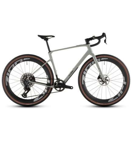 CUBE Vélo Gravel Carbone - NUROAD C 62 SLX - 2026 - reedbeige   chrome