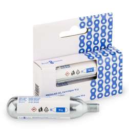 BLUECHAIN CO2 Cartridges with Thread - 2x 16g