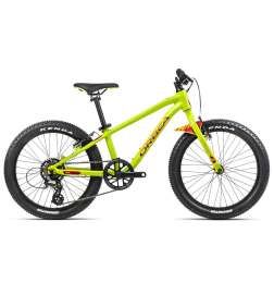 Orbea Bicicleta Niños 20  - MX 20 DIRT - 2023 - Lime Green - Red (gloss)