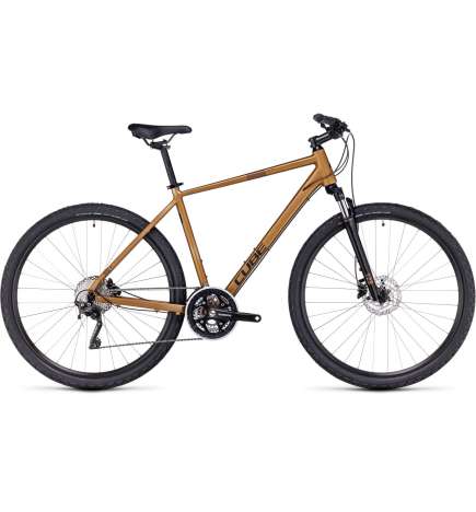 CUBE NATURE Pro - Cross Bike - 2023 - gold   black A00