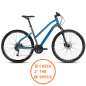Ghost SQUARE CROSS Base AL W - Women Crossbike - 2022 - petrol / ocean