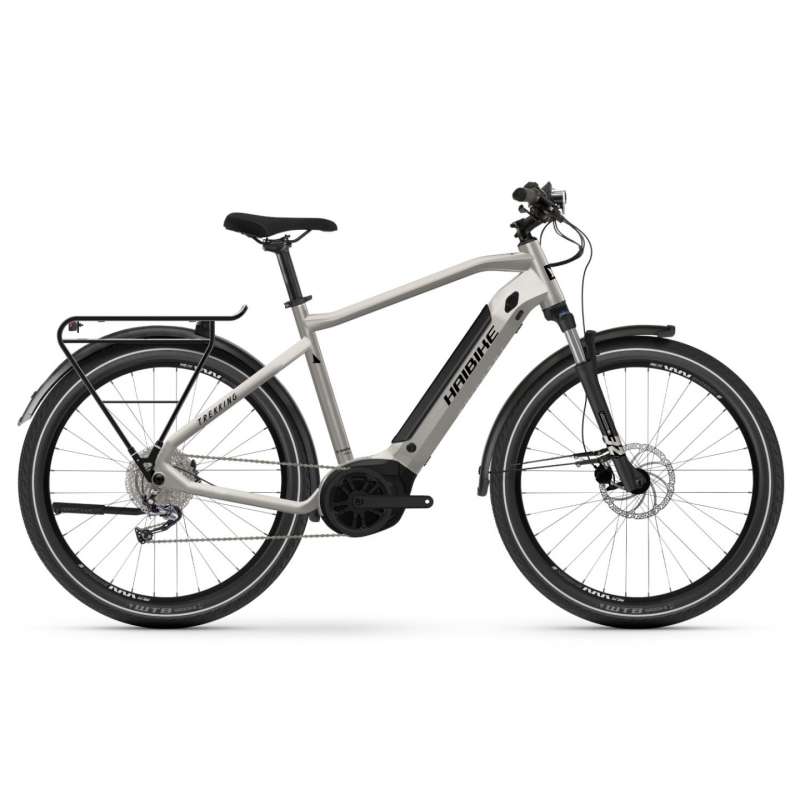 Haibike Bici Elettrica da Trekking 27.5" - TREKKING 3 HIGH 500Wh - 2023 - warm grey/black - gloss