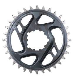 SRAM GX Eagle Chainring - Direct Mount | X-SYNC 2 | 12-speed | C1 - Offset 3mm | Lunar Grey
