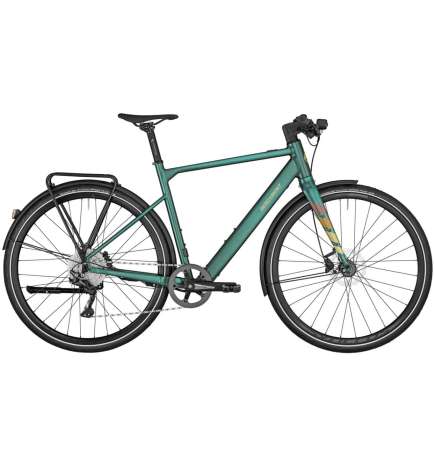 Bergamont E-SWEEP TOUR - Electric City Bike - 2023 - matt dark green