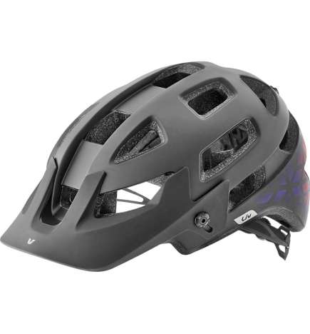 Liv Infinita SX MIPS Casque - noir mat rouge gradient