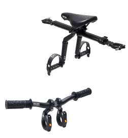 Kids Ride Shotgun Pro Kindersitz   Pro Lenker Combo - schwarz