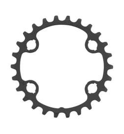 Shimano Deore XT Chaining for FC-M8100-2   FC-M8120-B2 - 2x12-speed - 26 Teeth