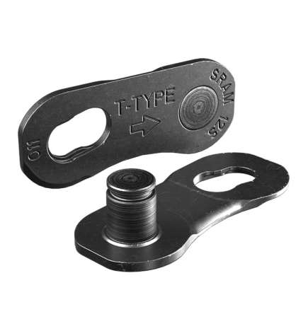 SRAM Maillon de Fermeture de Chaîne - Eagle - T-Type | PowerLock | 12 Vitesses | A1 - Black | Revêtement PVD