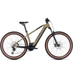 CUBE MTB Elettrica - REACTION HYBRID Race 750 - 2023 - olive / green