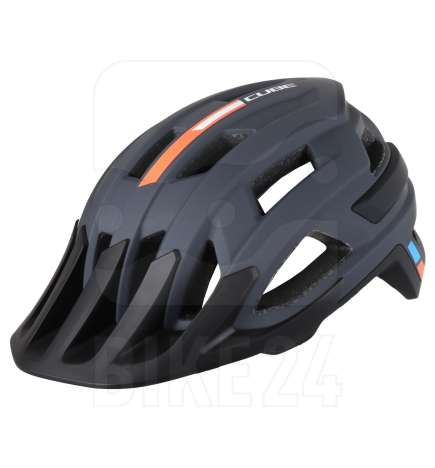 CUBE Casco ROOK X Actionteam - grey'n'orange