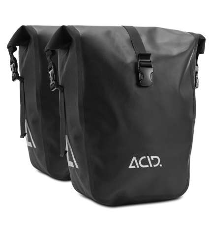 ACID PURE Panniers (Pair) - 2x20L - black