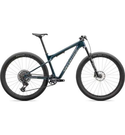 Specialized MTB Carbonio 29" - EPIC WORLD CUP PRO - 2024 - gloss deep lake metallic / chrome