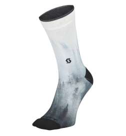 SCOTT Trail Tree Crew Socks - black white