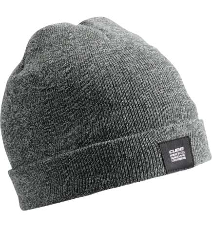 CUBE Beanie Classic - grey