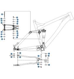 Ghost AMR Plus   Cagua Bearing Kit KE0043