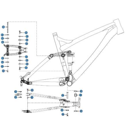 Ghost RT Bearing Kit KE0025