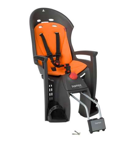 Hamax Siesta Fahrrad-Kindersitz - Grey Orange