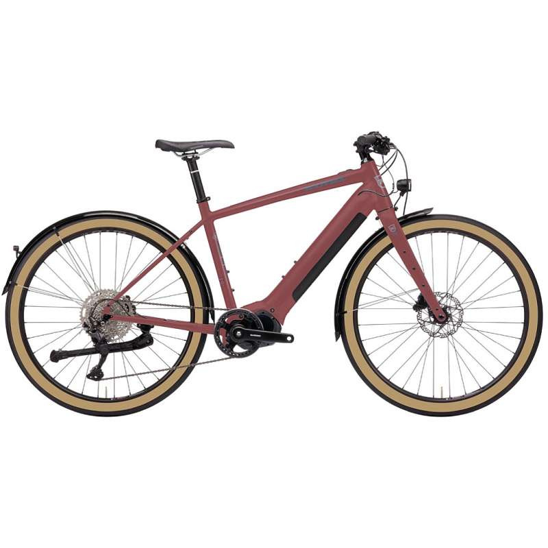 Kona DEW-E DL - Heren City E-Bike - 2022 - Gloss Metallic Mauv